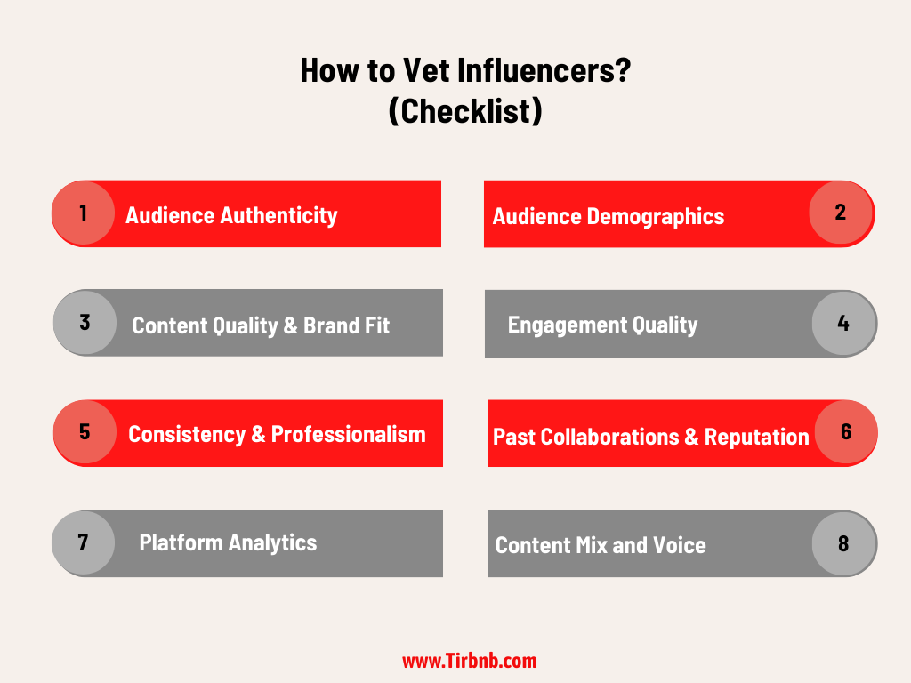 How to Vet Influencers